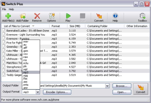 audio file converter software free